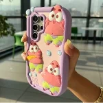 قاب گوشی سامسونگ مدل پاتریک سیلیکونی