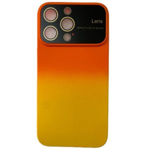 کاور سیلیکونی دو رنگ – نارنجی و پرتقالی – مناسب برای گوشی آیفون IP 13 PRO