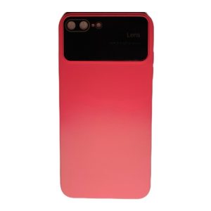 کاور سیلیکونی دو رنگ صورتی تیره و روشن مناسب برای گوشی آیفون IP 7 PLUS