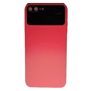کاور سیلیکونی دو رنگ صورتی تیره و روشن مناسب برای گوشی آیفون IP 7 PLUS