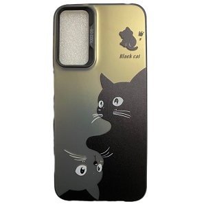 کاور مدل گربه سیاه black cat مناسب برای گوشی سامسونگ A14