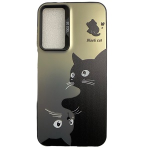 کاور مدل گربه سیاه black cat مناسب برای گوشی سامسونگ A25