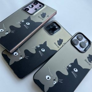 کاور مدل گربه سیاه black cat مناسب برای گوشی سامسونگ
