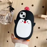 کاور سیلیکونی مدل پنگوئن کوچولو مناسب برای گوشی آیفون