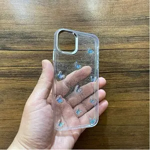 قاب گوشی آیفون 11 مدل پروانه برجسته شاین