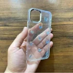 قاب گوشی آیفون 11Pro مدل پروانه برجسته شاین