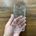 قاب گوشی آیفون 8Plus مدل پروانه برجسته شاین
