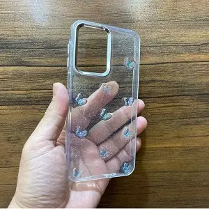 قاب گوشی سامسونگ A17 مدل پروانه برجسته شاین