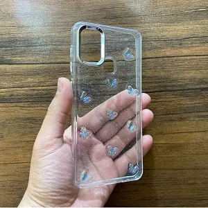 قاب گوشی سامسونگ A21 S مدل پروانه برجسته شاین