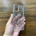 قاب گوشی سامسونگ A31 مدل پروانه برجسته شاین