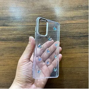 قاب گوشی سامسونگ S20 FE مدل پروانه برجسته شاین