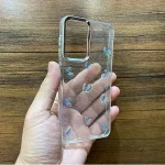 قاب گوشی سامسونگ S21 FE مدل پروانه برجسته شاین