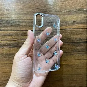قاب گوشی آیفون x/xs مدل پروانه برجسته شاین