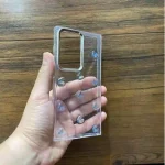 قاب گوشی سامسونگ S24 Ultra مدل پروانه برجسته شاین