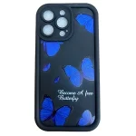 قاب گوشی آیفون 13Pro/14Pro/15Pro مدل پروانه آبی